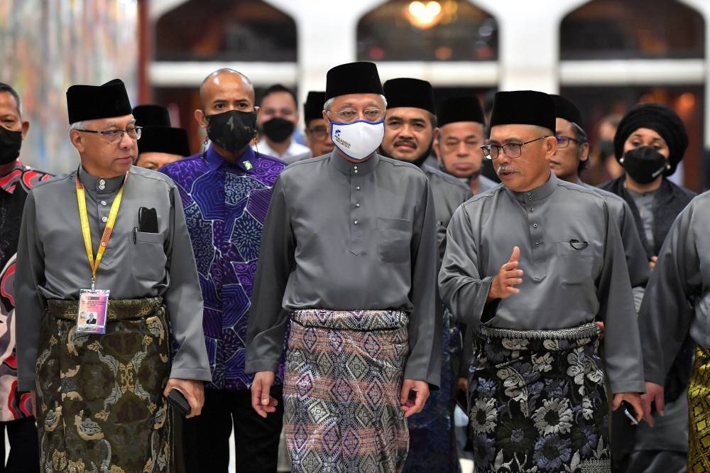 Prime Minister Datuk Seri Ismail Sabri Yaakob attends NAFAS’ 48th annual general meeting at the World Trade Centre Kuala Lumpur May 18, 2022. — Bernama pic