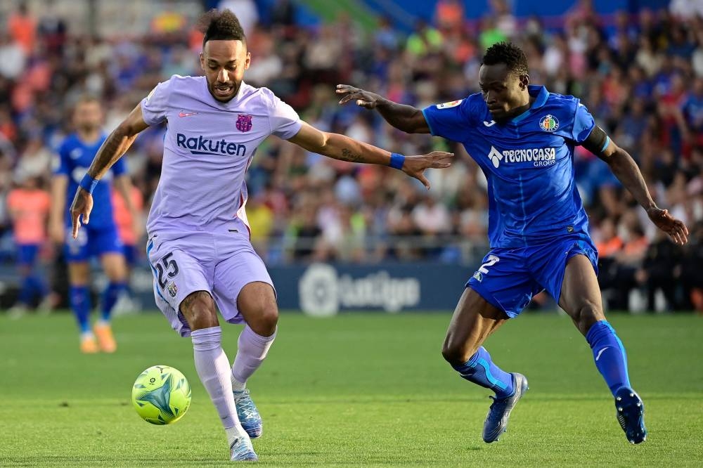 Barcelona’s Pierre-Emerick Aubameyang, who is Gabon’s all-time top scorer with 30 goals in 72 appearances, sent a letter to the federation on Tuesday, confirming his decision. — AFP pic 