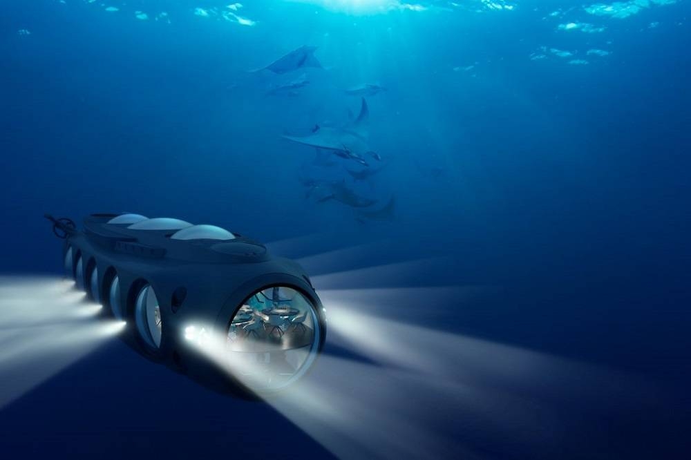 The Dutch company U-Boat Worx has designed a submarine for underwater entertainment. ― Picture courtesy of U-Boat Worx/UWEP