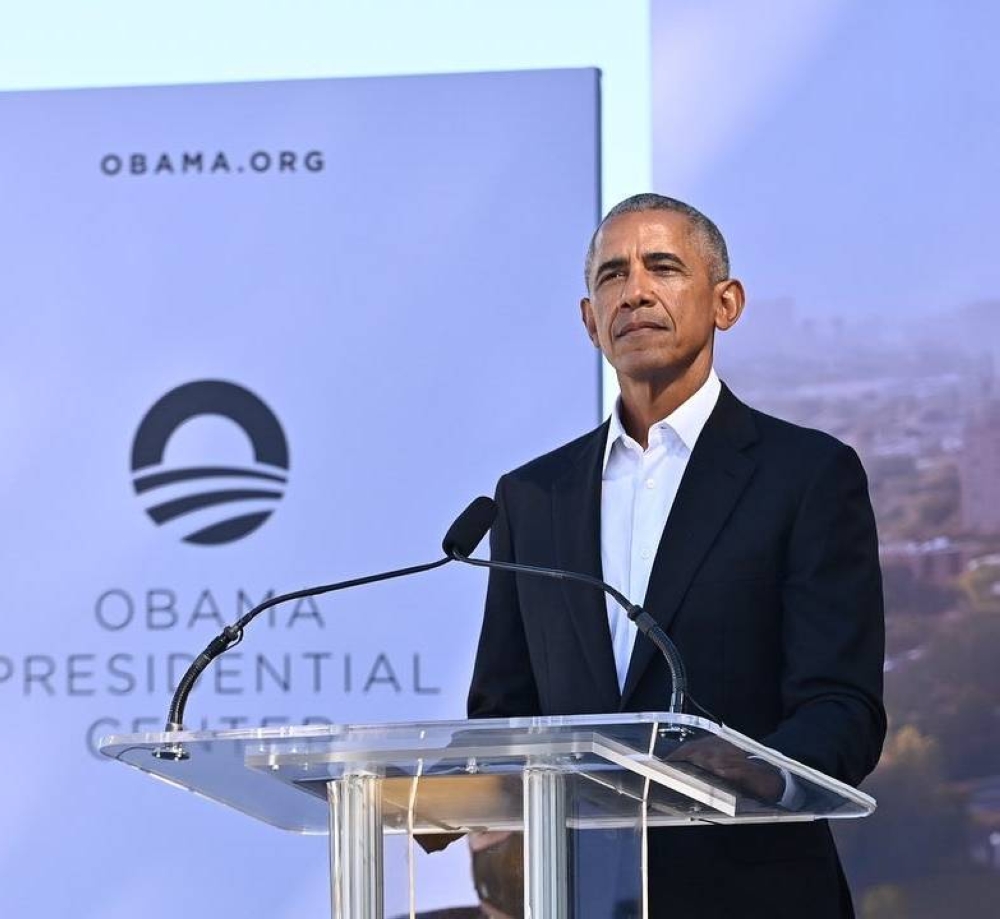 A headshot of Obama alongside pictures of animals was in the worksheet distributed by the school's biology teacher. — Picture via instagram/barackobama