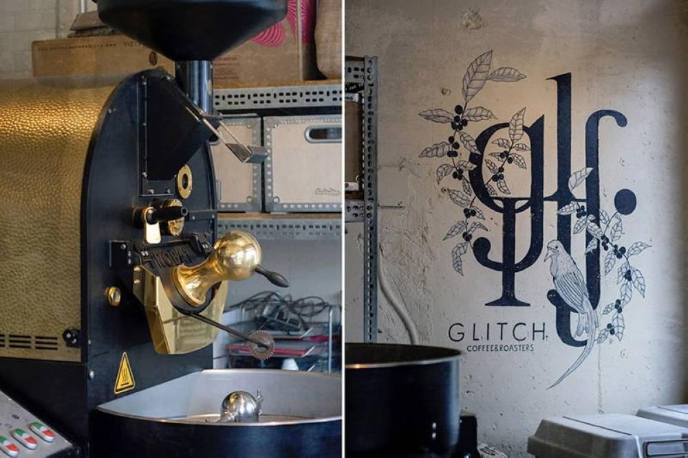 Glitch Coffee has its own in-house roasting machine and specialises in lighter roasts.