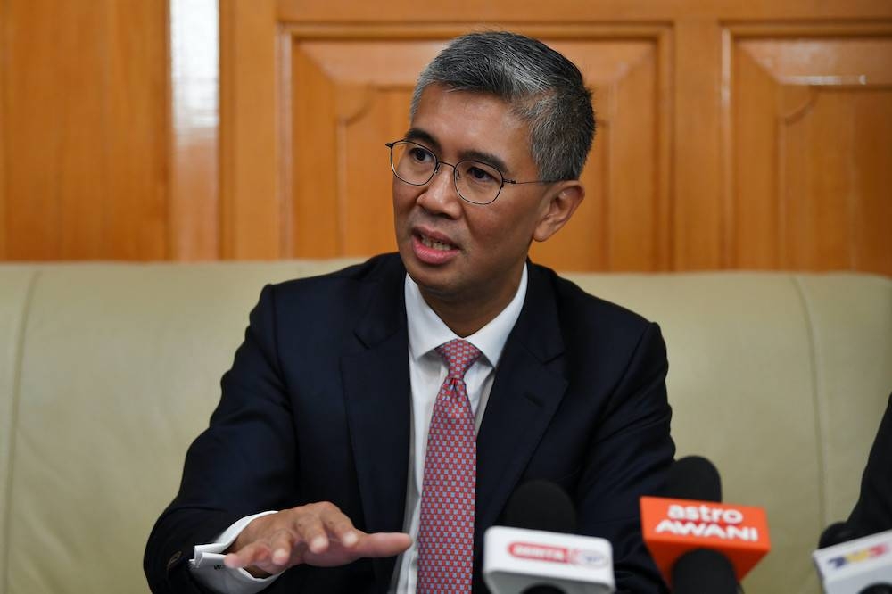 Tengku Zafrul said the higher subsidies had resulted in lower core inflation rate at 2.3 per cent. — Bernama pic