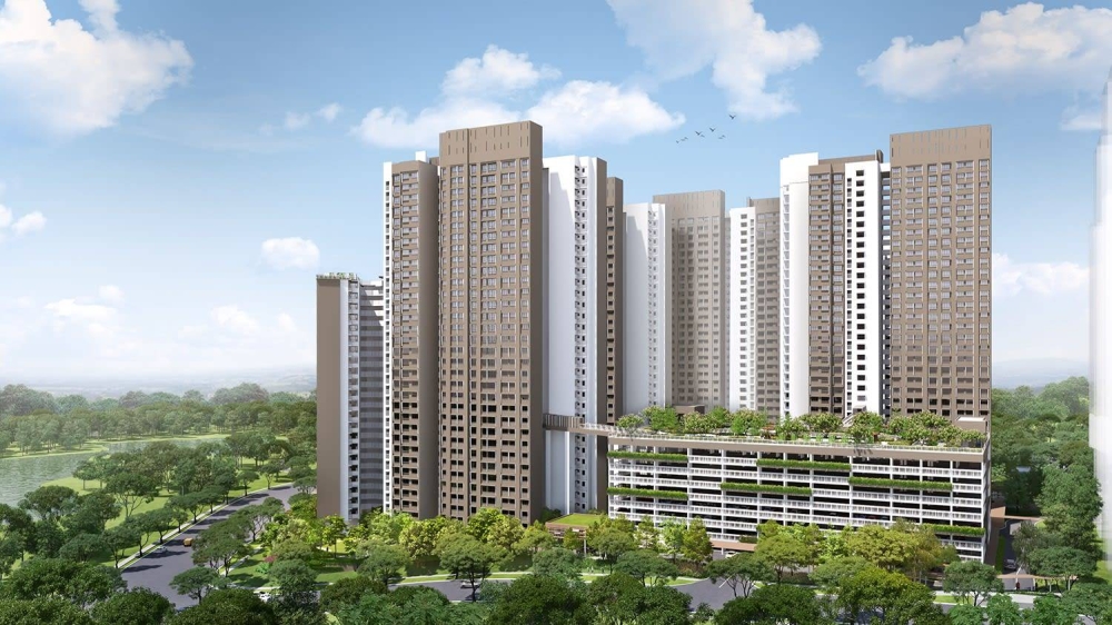The Housing and Development Board (HDB) will build about 1,100 new replacement flats at Woodlands Street 13 for residents whose flats will be acquired. — Housing and Development Board pic via TODAY 