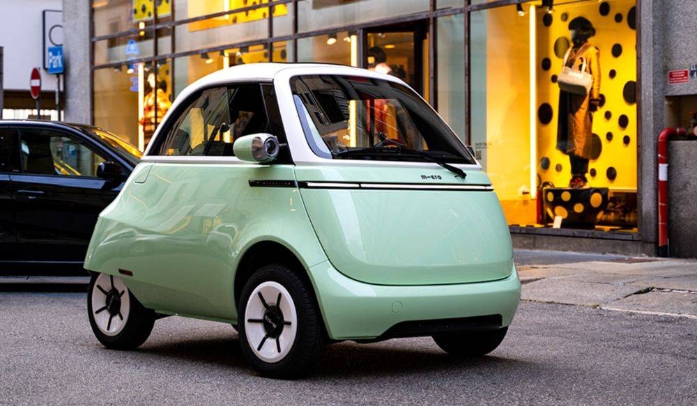 Who could resist this stylish electric microcar?