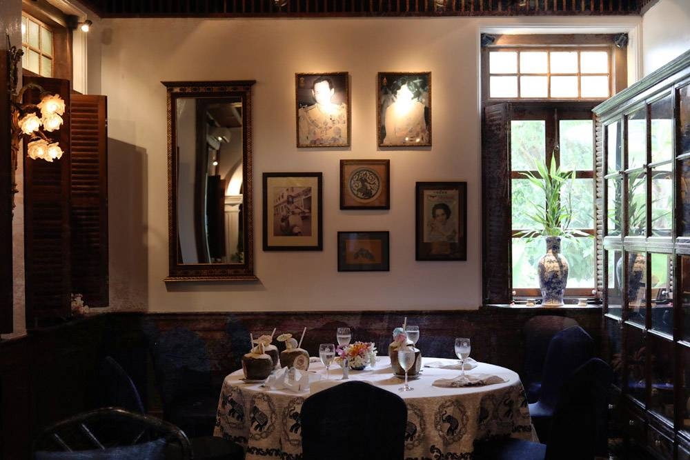 Fine dining: The warm interiors of Blue Elephant Phuket.