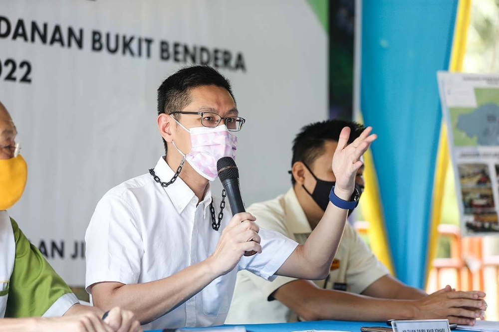 The Bayan Lepas LRT scheme is a main component of the Penang Transport Master Plan and it is a long-term plan to resolve traffic congestion issues on the island, Zairil said. — Picture by Sayuti Zainudin