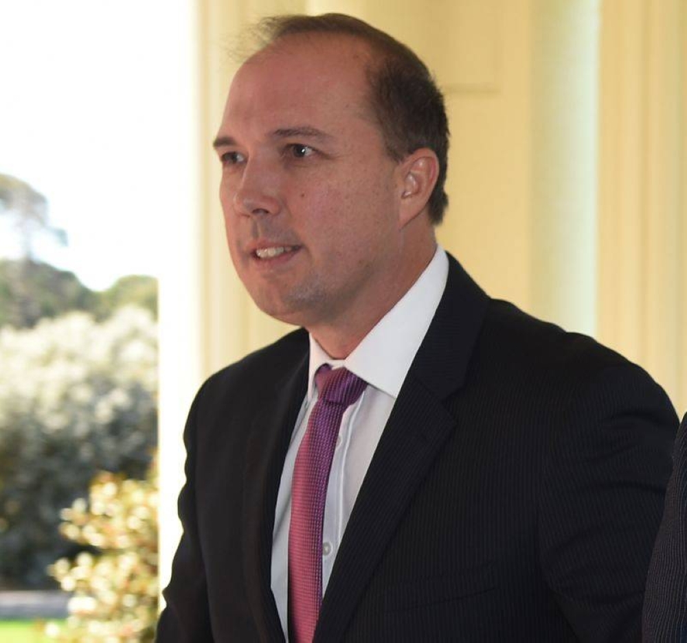 Former defence minister Peter Dutton said he had planned to buy two Virginia-class submarines from the United States by 2030 and build another eight to bring the total fleet strength to 10. —  AFP pic