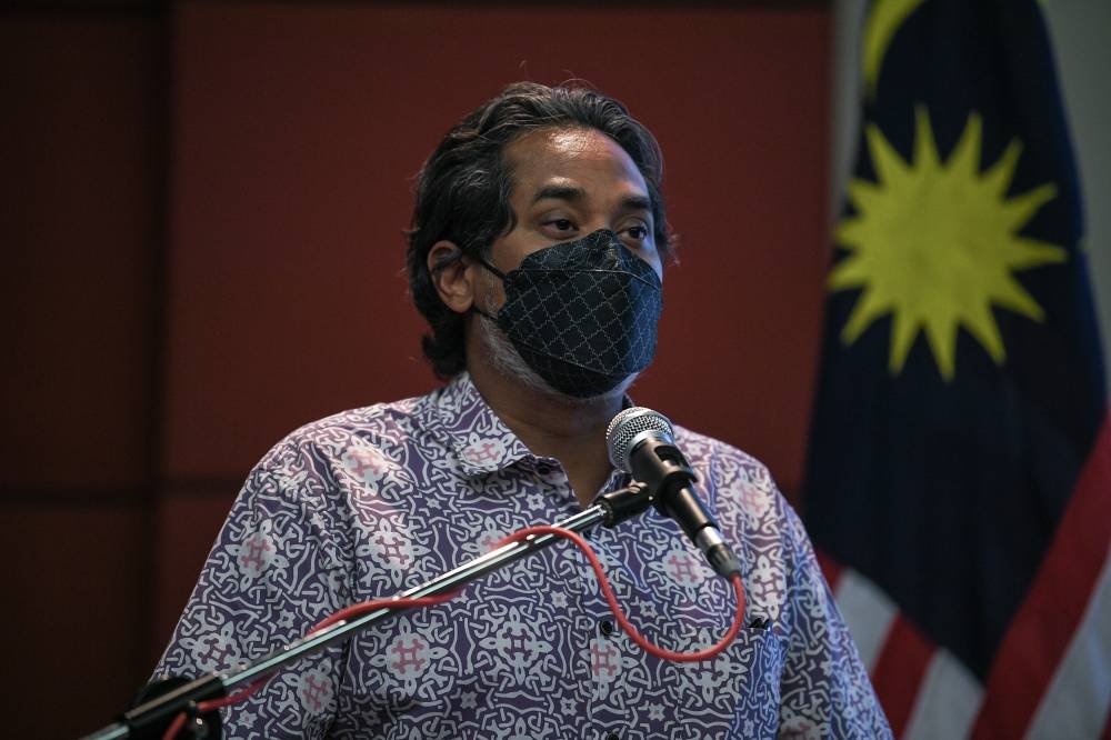 Health Minister Khairy Jamaluddin said the situation is not nationwide as it only involved several locations and certain medicines and he assured the supply of medicines in the country is adequate. — Bernama pic 