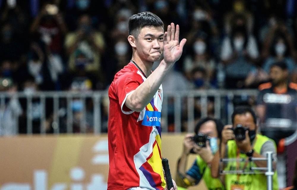 Lee Zii Jia who is now ranked fifth in the world took 37 minutes to dispose of the Dutch player who is ranked 39th in straight sets, 21-17, 21-14. — Bernama pic 