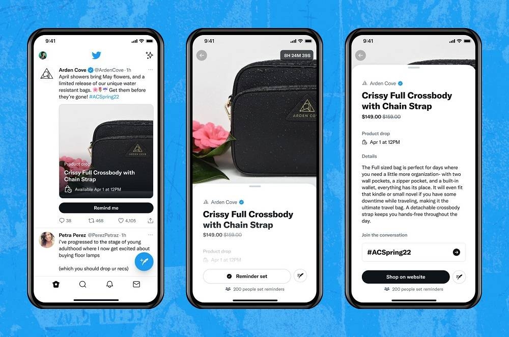 Twitter wants to make online shopping easier with a new feature