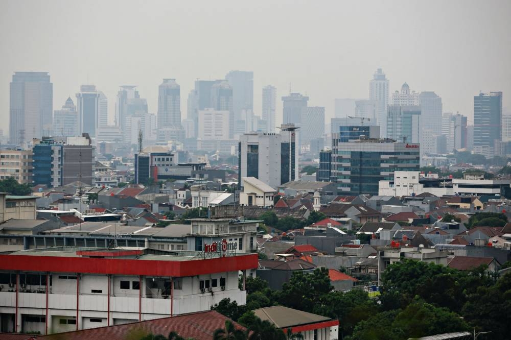 A general view of the city skyline of Jakarta, the capital city of Indonesia, October 30, 2021. — Reuters pic