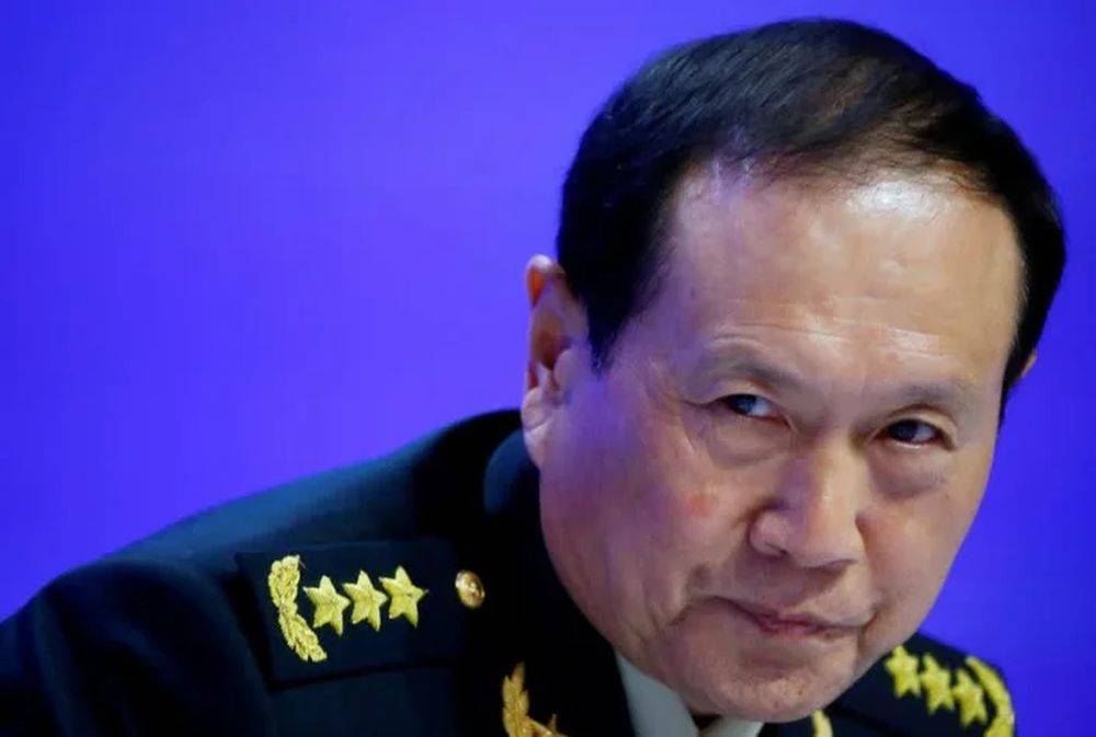 Chinese Defense Minister Wei Fenghe attends the IISS Shangri-la Dialogue in Singapore. — Reuters pic