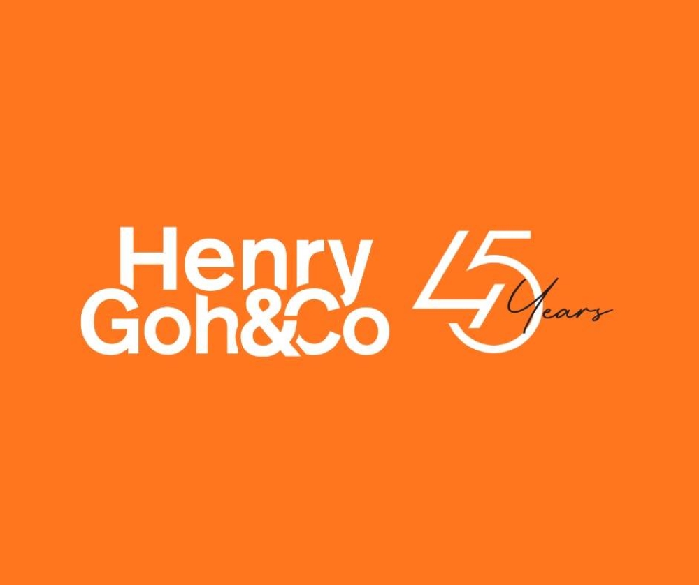 Intellectual property protection firm Henry Goh & Co unveils commemorates 45 years of excellence with a special logo design. — Picture courtesy of Henry Go & Co