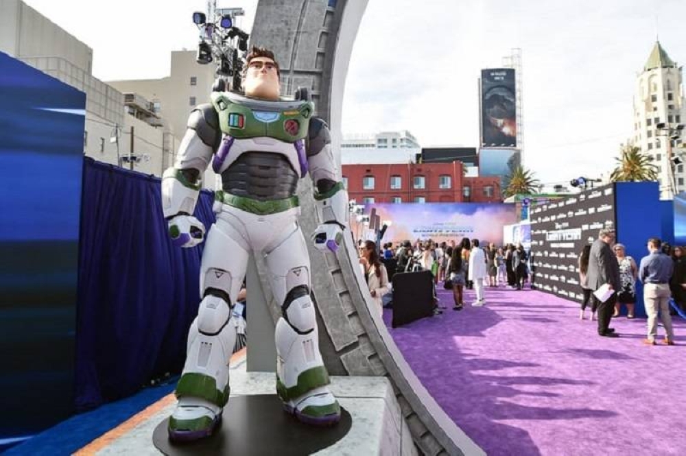 The world premiere of Disney and Pixar’s feature film Lightyear at El Capitan Theatre in Hollywood June 8, 2022. — AFP pic