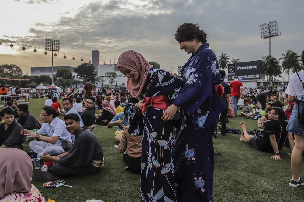 Bon Odori is a cultural festival that has been celebrated in Malaysia since 1977. — Picture by Azneal Ishak