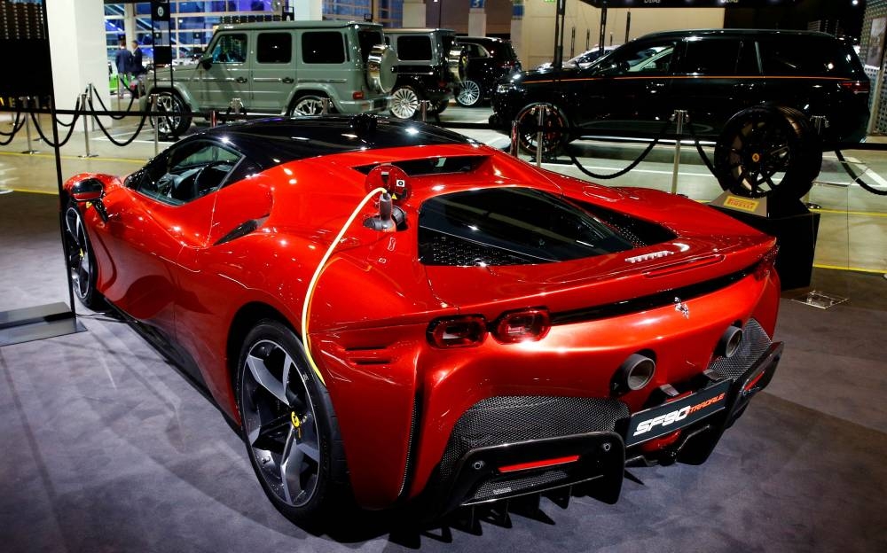 Ferrari says 80pc of its models will be electric or hybrid by 2030