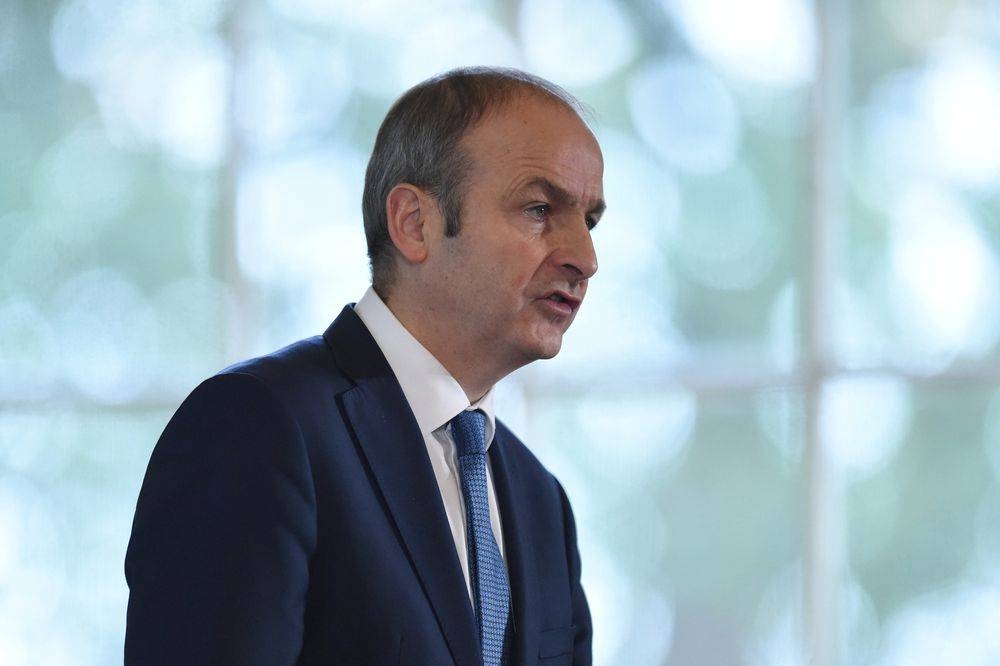 Irish Prime Minister Micheal Martin said that needed to be substantive negotiations between the British government and the European Union.— Reuters pic