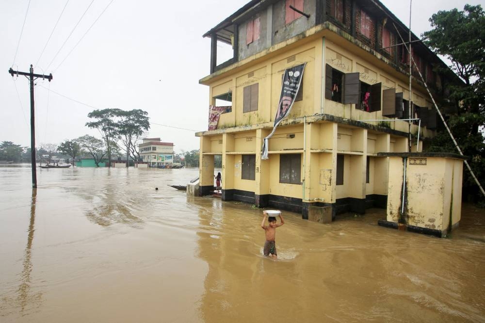 Monsoon floods kill 42 people, millions stranded in Bangladesh, India