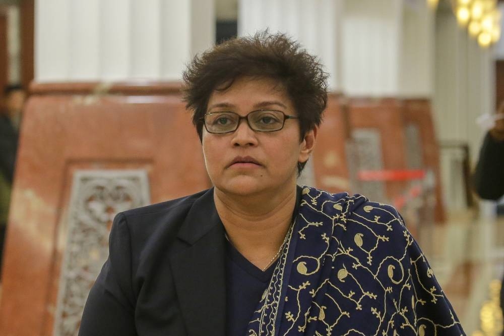Pengerang MP Datuk Seri Azalina Othman Said has called for the setting up of a Law Reform Commission. — Picture by Mukhriz Hazim