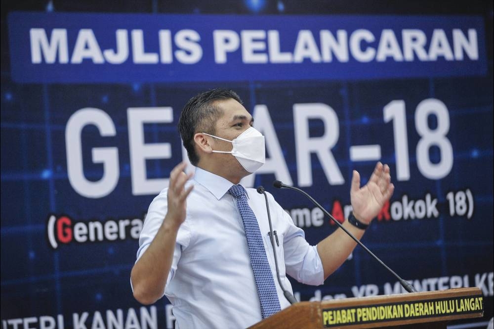 Senior Minister of Education Datuk Mohd Radzi Md Jidin said the issue was not something new; in fact, the figure of around 10,000 absent candidates recorded last year was almost similar to that recorded in previous years. — Picture by Shafwan Zaidon