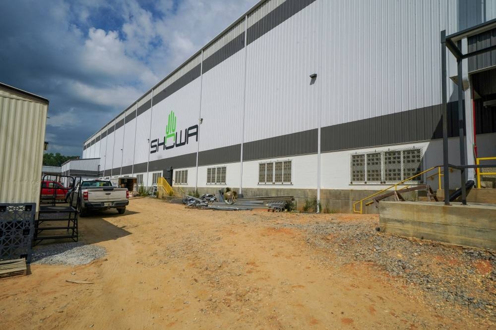 A view of a newly constructed building of the factory of SHOWA, a large Japanese glove producer, in Fayette, Alabama June 2, 2022. — Reuters pic