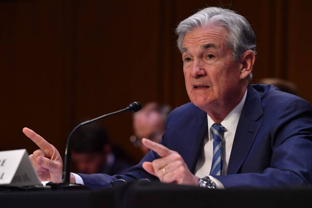 Jerome Powell, Chairman, Board of Governors of the Federal Reserve System testifies before the Senate Banking, Housing, and Urban Affairs Committee on June 22, 2022 in Washington, DC. — AFP pic