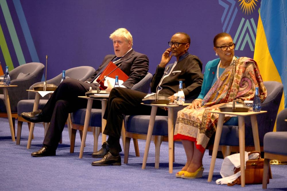 British Prime Minister Boris Johnson said the West needed to maintain its unity in the face of Moscow's aggression. — Reuters pic