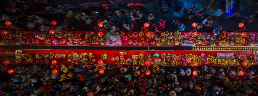  ‘Being Malaysia’ also captures moments from various festivals and events, such as this photograph of an altar table at the Chew Jetty in Penang. — Picture courtesy of David ST Loh