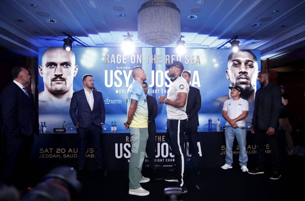 Joshua ‘hungry’ to regain world title against Usyk