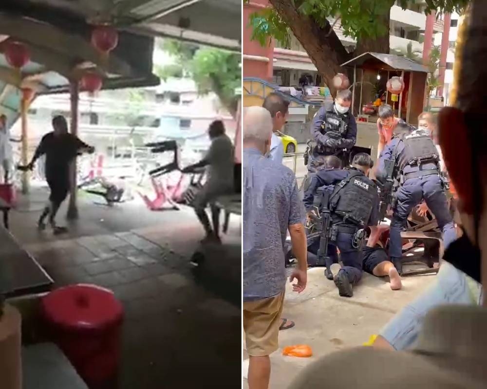 In Singapore, man arrested after slashing incident near coffee shop along Jalan Bukit Merah