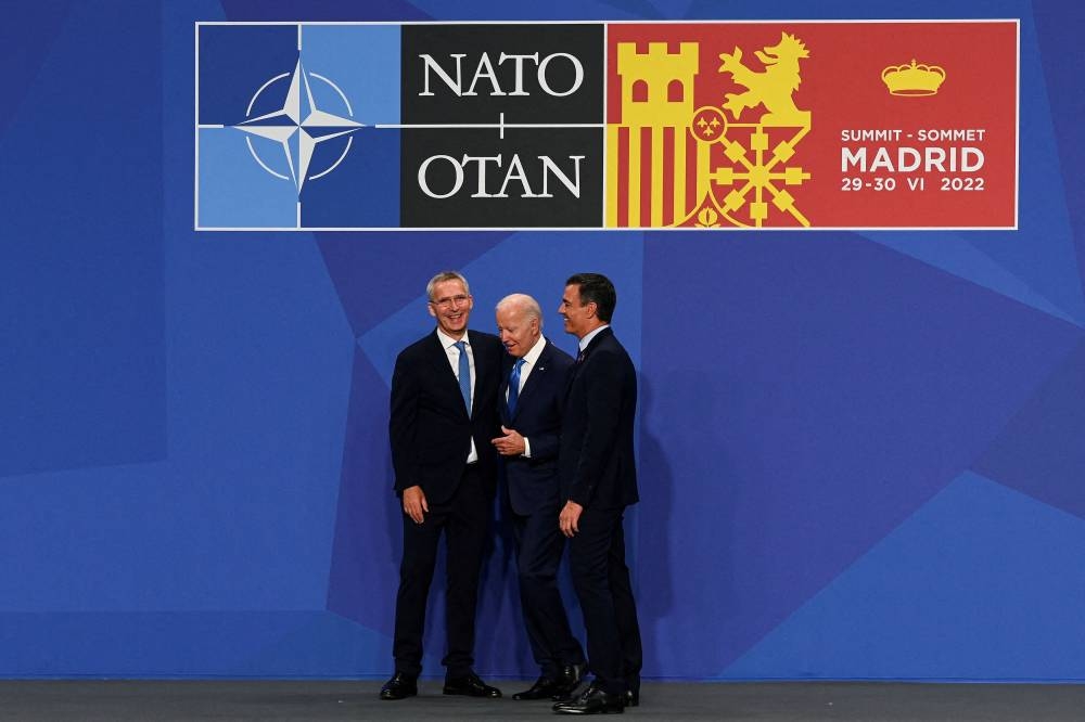 Expanding Nato squares up to Russia as Putin slams 'imperial' alliance