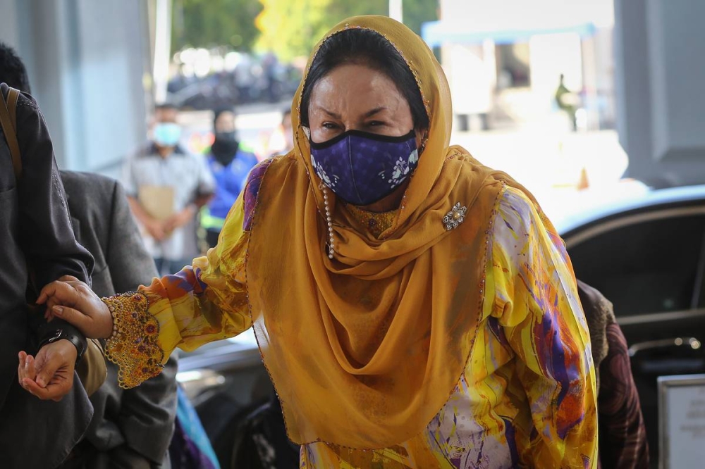 Datin Seri Rosmah Mansor is pictured at the Kuala Lumpur High Court May 12, 2022. — Picture by Yusof Mat Isa