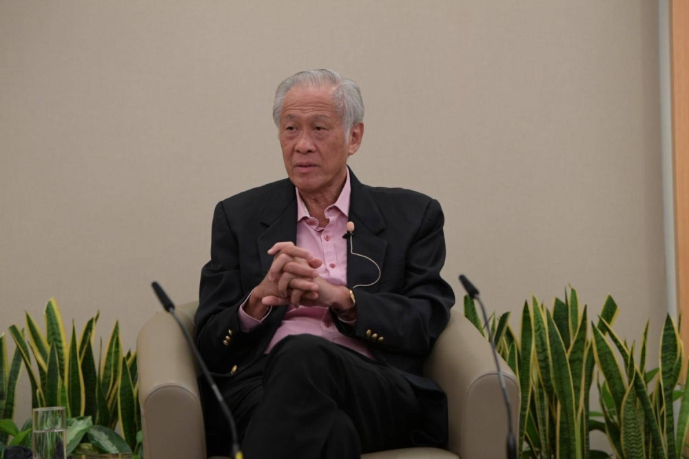 Defence Minister Ng Eng Hen says the Singapore Armed Forces' regular force has not been affected by the tight labour conditions and the pandemic-induced ‘Great Resignation’. ― Picture courtesy of Ministry of Defence via TODAY