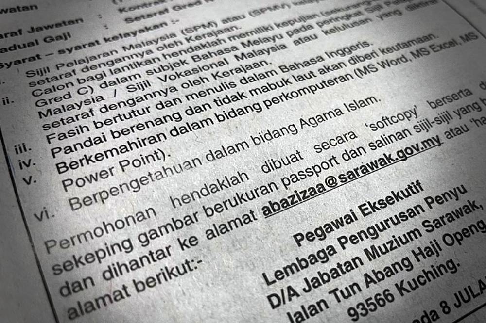 Religious knowledge not mandatory, says Sarawak Museum after copping