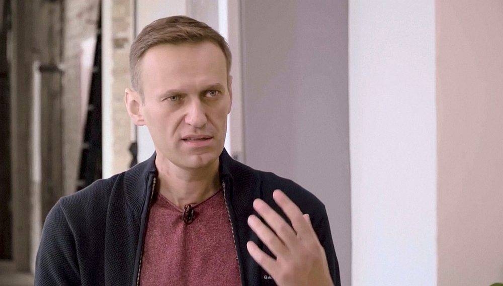Russian opposition politician Alexei Navalny speaks during an interview in Berlin, Germany in this video still image released October 6, 2020. — YouTube-vDud image via Reuters