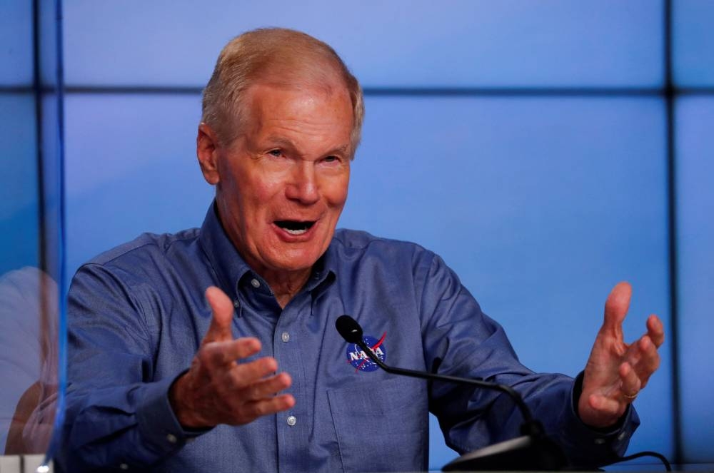 Nasa Administrator Bill Nelson said there needed to be concern about China's plans for the moon. — Reuters pic