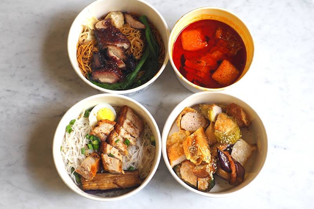 The takeaway is nicely packed so you can enjoy it at home.