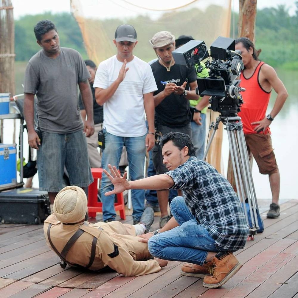 Behind the scenes of Mat Kilau: Kebangkitan Pahlawan as shared by its director, Syamsul Yusof. —  Picture via Instagram/ Syamsul Yusof. 