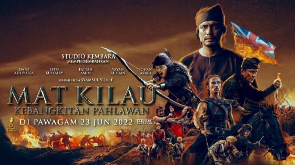 'Mat Kilau: Kebangkitan Pahlawan' is a fictional historical action drama film set in the late 19th century during the British administration of Malaya. — Picture via Facebook