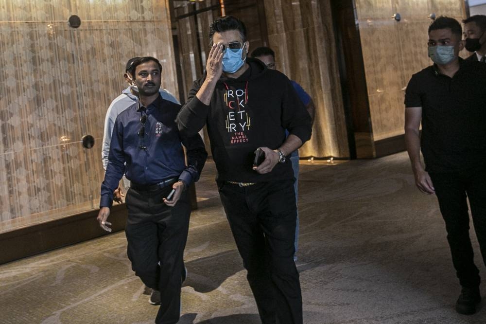 Madhavan at EQ, Hotel Kuala Lumpur on Thursday afternoon where he met a couple of press for a one on one interview. — Pictureby Hari Anggara.