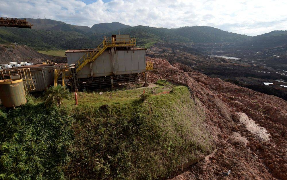 A view of a collapsed tailings dam owned by Brazilian mining company Vale SA, in Brumadinho, Brazil February 13, 2019. — Reuters pic