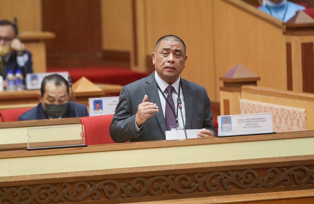 Saarani reiterated that lanthanides are not a radioactive material and have been confirmed safe by the Ministry of Energy and Natural Resources. — Picture by Farhan Najib