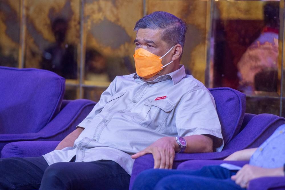 Mat Sabu was called in for questioning at the Bukit Aman police headquarters around 11.15am yesterday, with the entire session lasting some two hours. — Picture by Shafwan Zaidon