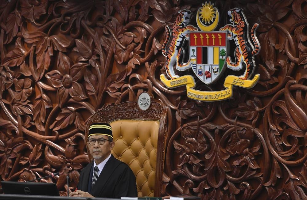Deputy Dewan Rakyat Speaker Datuk Mohd Rashid Hasnon is pictured at Parliament July 20, 2022. — Bernama pic