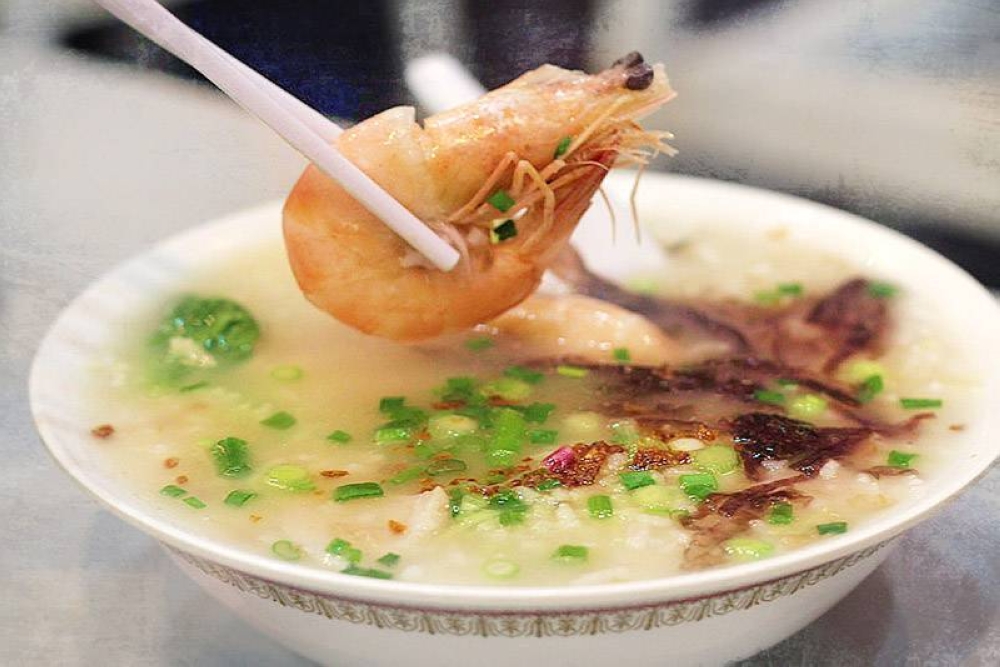 Signature Seafood Porridge.