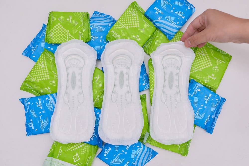 A general picture of menstruation pads taken in Shah Alam on June 12, 2022. — Picture by Miera Zulyana  