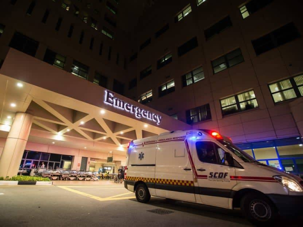 The Ministry of Health said there was a jump in visits to the emergency department by adults and children in the past two weeks. ― Picture courtesy or Tan Tock Seng Hospital