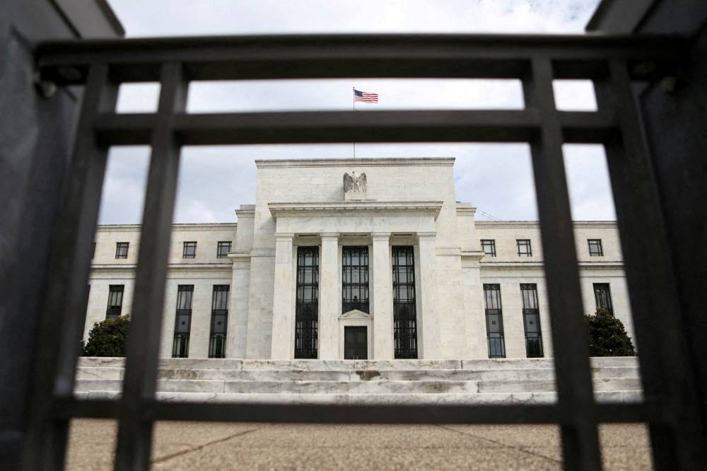  The Federal Reserve building is pictured in Washington, DC August 22, 2018. — Reuters pic