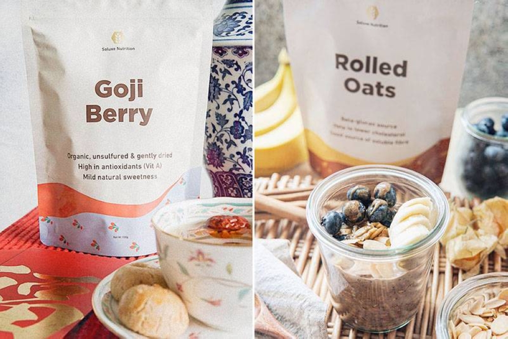 Their Raw Organic Whole Foods range includes Goji Berries and Rolled Oats.