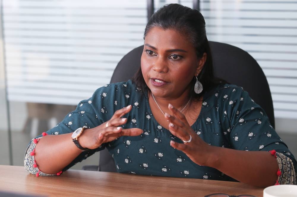 Kasthuri Patto noted that Malaysia was previously in the Tier 2 watchlist, but had been downgraded in the 2021 report to Tier 3. — Picture by Choo Choy May 